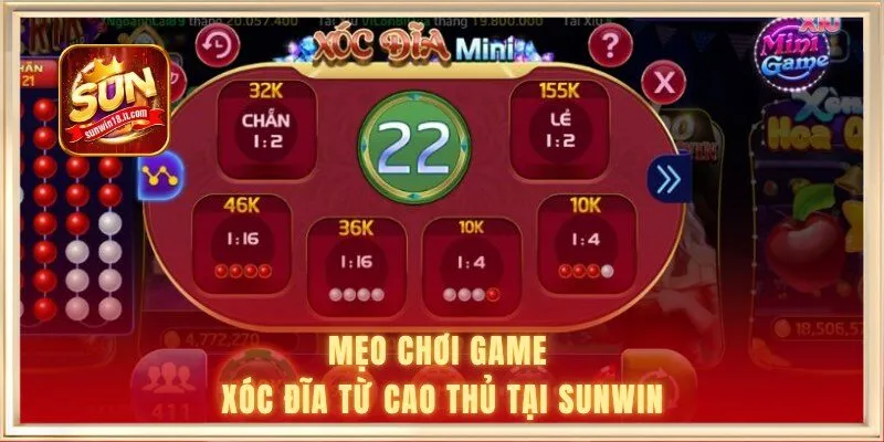 Mẹo chơi game xóc đĩa từ cao thủ tại SUNWIN