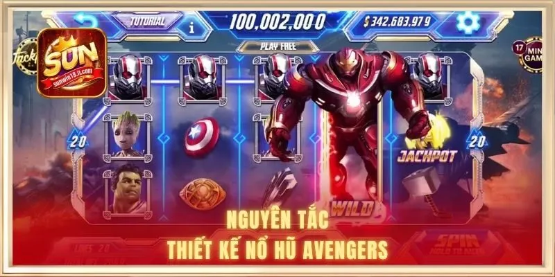 Nguyên tắc thiết kế nổ hũ Avengers