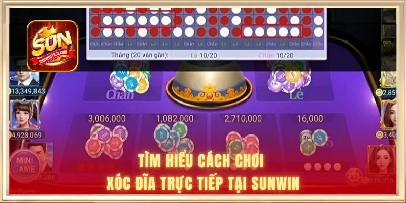 Tìm hiểu cách chơi xóc đĩa trực tiếp tại SUNWIN
